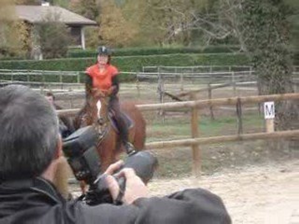 Reprise de dressage Gitane et moi