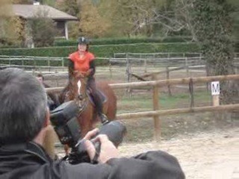 Reprise de dressage Gitane et moi