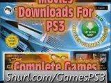 Download PS3 Games and PS3 Movies