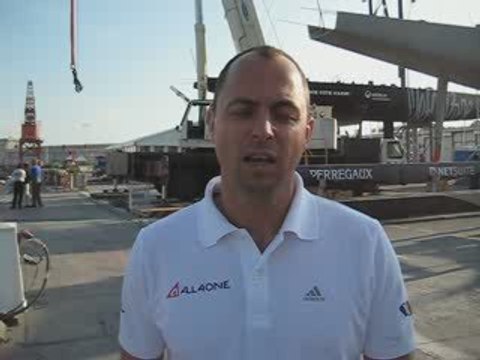 Stephane Kandler présente le Louis Vuitton Trophy Nice