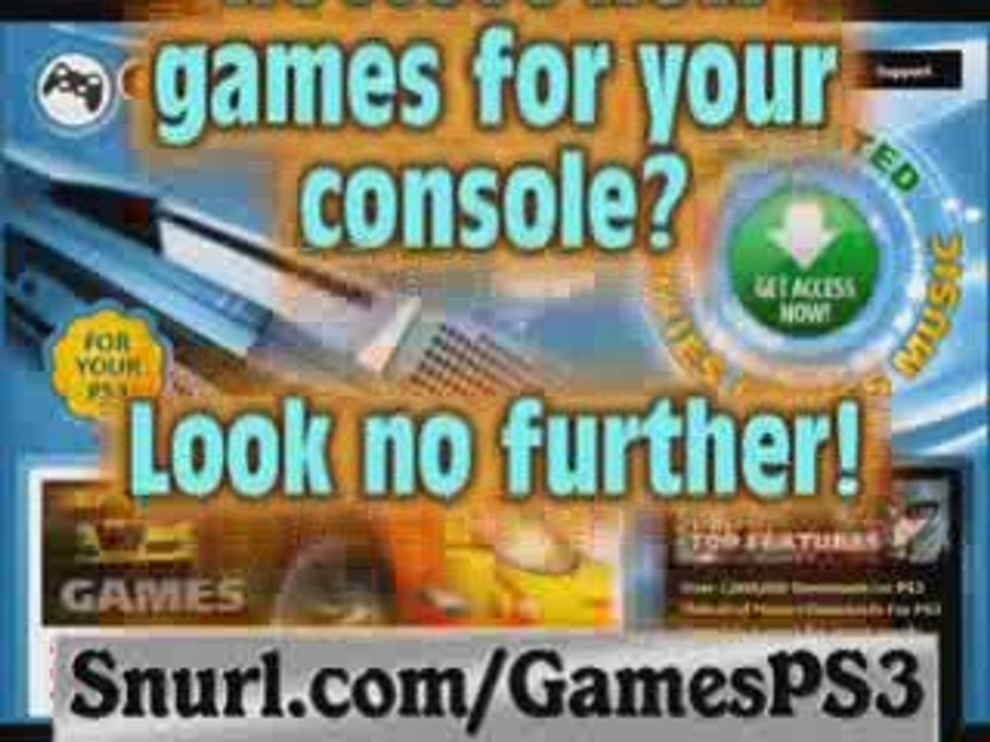 Video Games Download - PS3