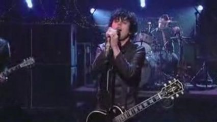 Green Day * East Jesus Nowhere * David Letterman 09