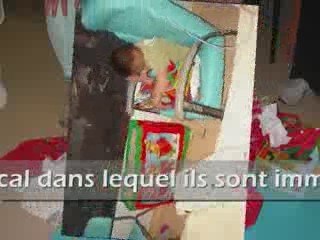 Aperçu de la fête de Noël  de l'hopital Robert Debré