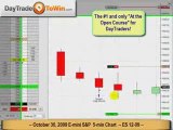 New Daytrading Price Action Emini SP Oct. 30, 2009