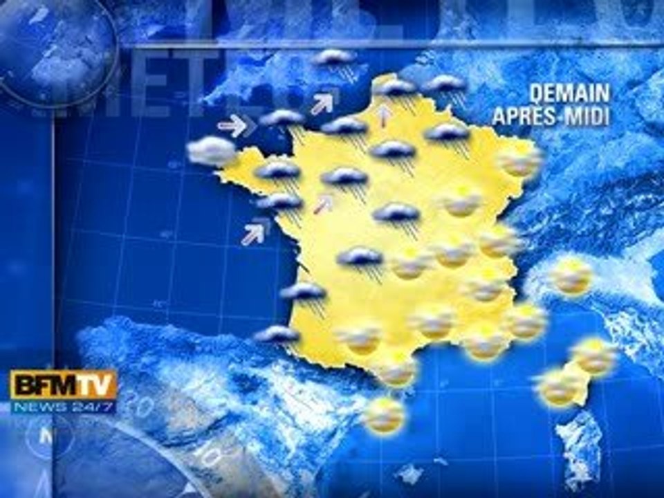 Météo des 31 Octobre et 01 Novembre 2009
