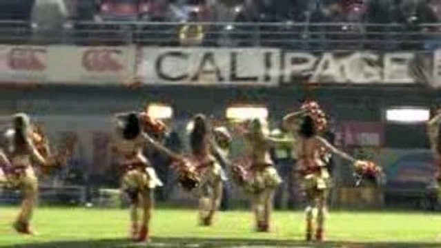 les flammes du roussillon USAP VS Castres