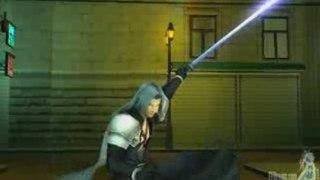 CrisisCore : Final Fantasy VII - Zack vs Sephiroth