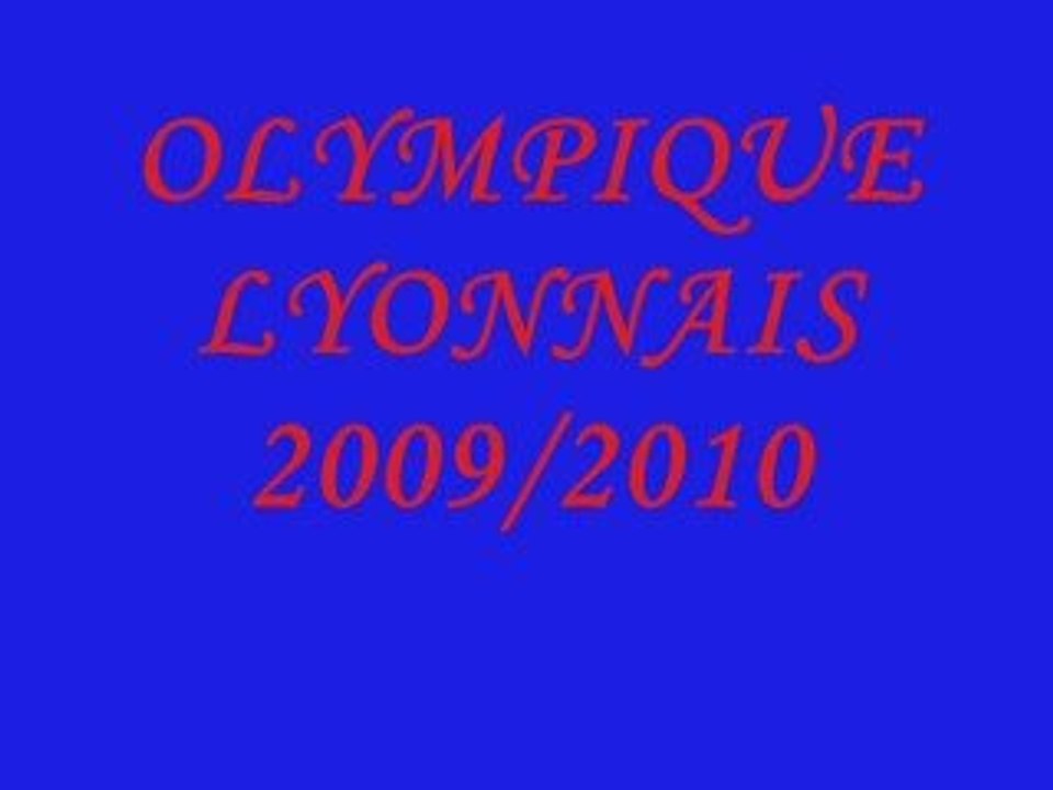 OLYMPIQUE LYONNAIS 2009/2010