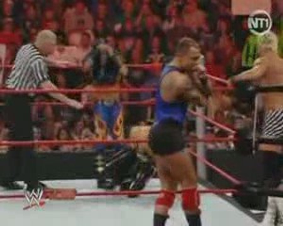 Beth, Santino & Dolph VS Mélina & Cryme Tyme (Catch Attack)
