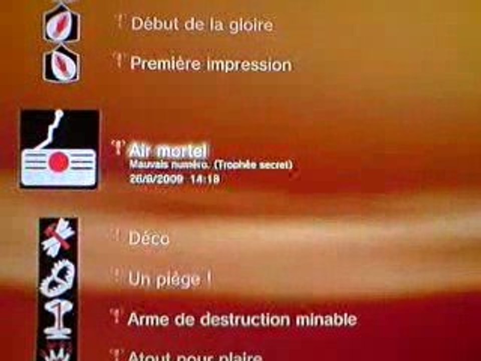 Call of duty 5 Tout Les Trophers Du Jeux Fini