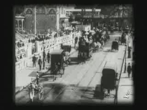 la circulation à Paris en 1900