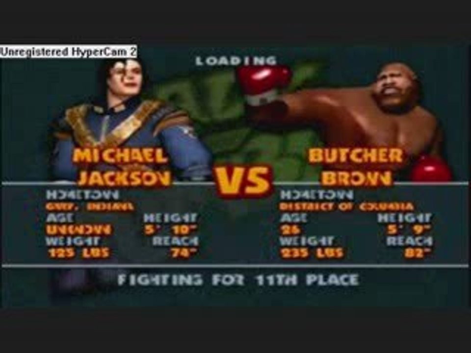 Ready 2 Rumble Boxing: Round 2 micheal jackson