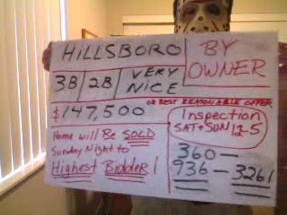 AUCTION of Hillsboro move in ready home to be Sold ...