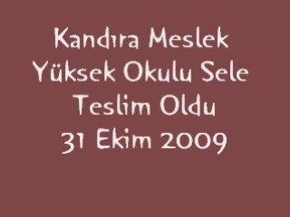 kandıra sele teslim oldu