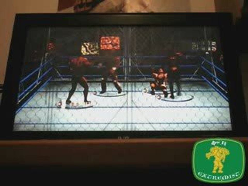 The rock vs. jack swagger vs. shawn michaels vs. mvp