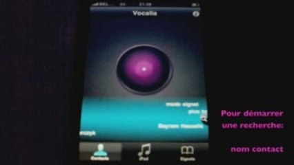 Vocalia 2.0: le Mode Contacts en bref