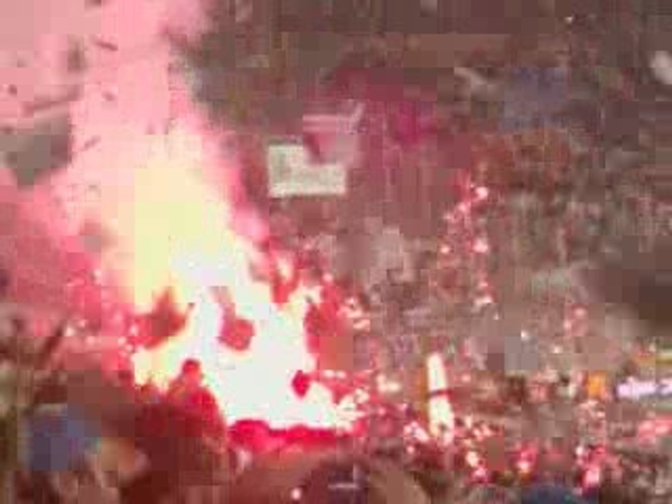 OM - TOULOUSE 10/2009 : 1 - 1 VIDEO D'ACCUEIL
