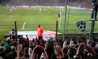 ASSE 0-1 lyon chants dans la sud