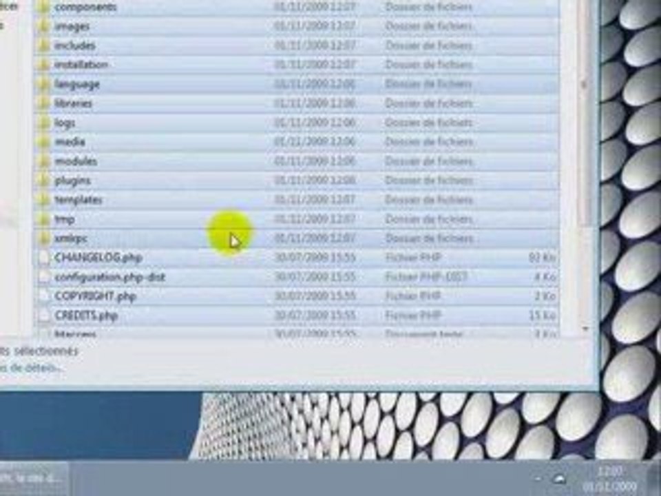 Installation de Joomla
