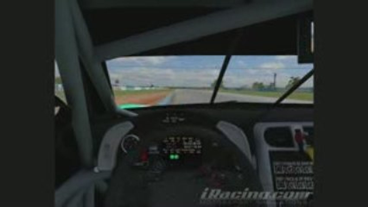 iRacing C6R Premier test