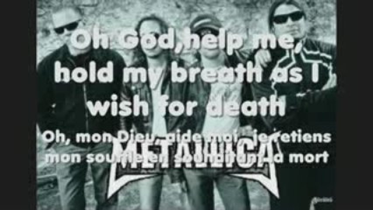 Paroles "One" - Metallica