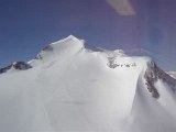 Avalanche Grande Motte Tignes