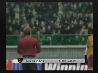 ウイイレ10　マスターリーグ　決勝　ガラタサライ