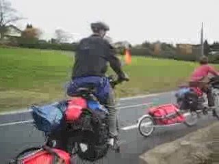 Re-démarrage après mini-pause, non loin de La République