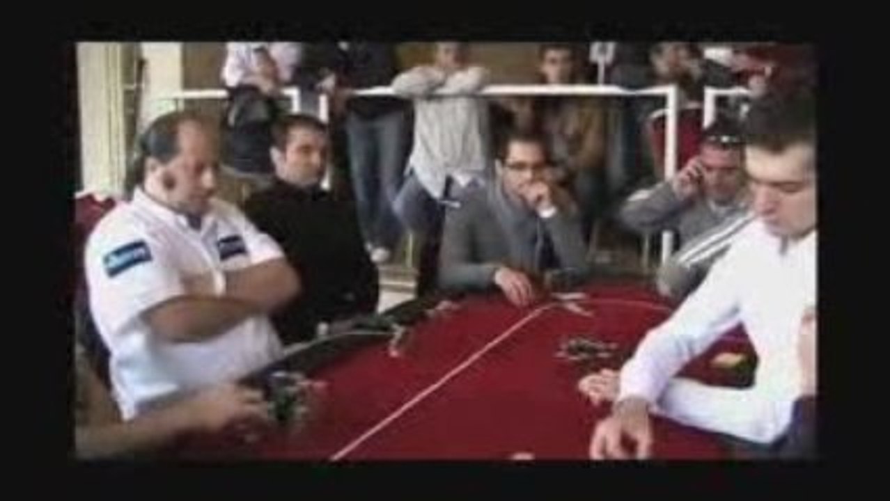 Evian Poker Open; Interview Jamel Maistriaux Day2