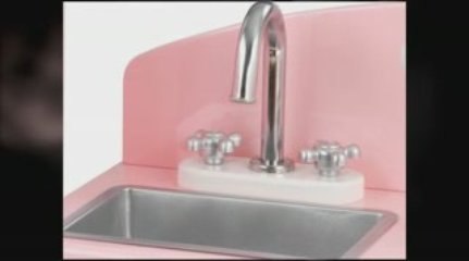 KidKraft Pink Retro Kitchen 53160 Wooden Pretend Play Kitche