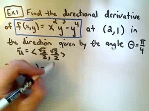 Directional Derivative