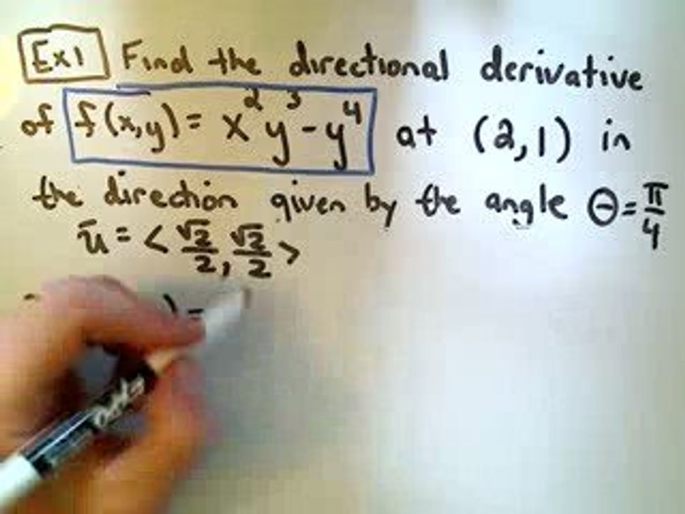 Directional Derivative