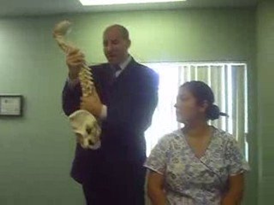 Dr. Haas Demonstrates Exercises For Back Pain