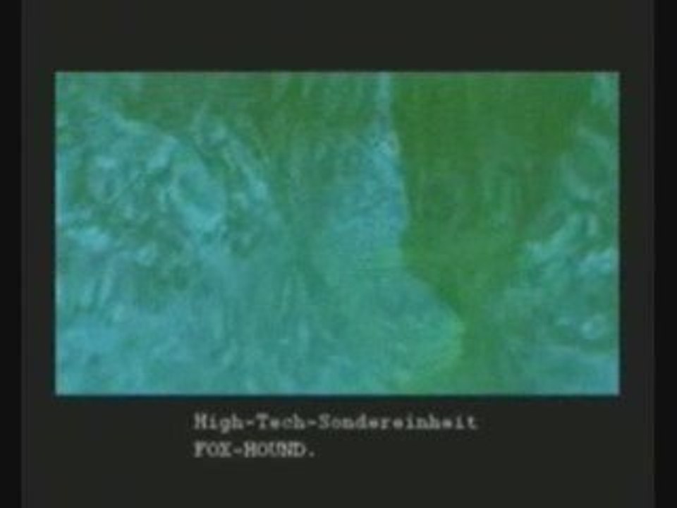 Metal Gear Solid : Intro