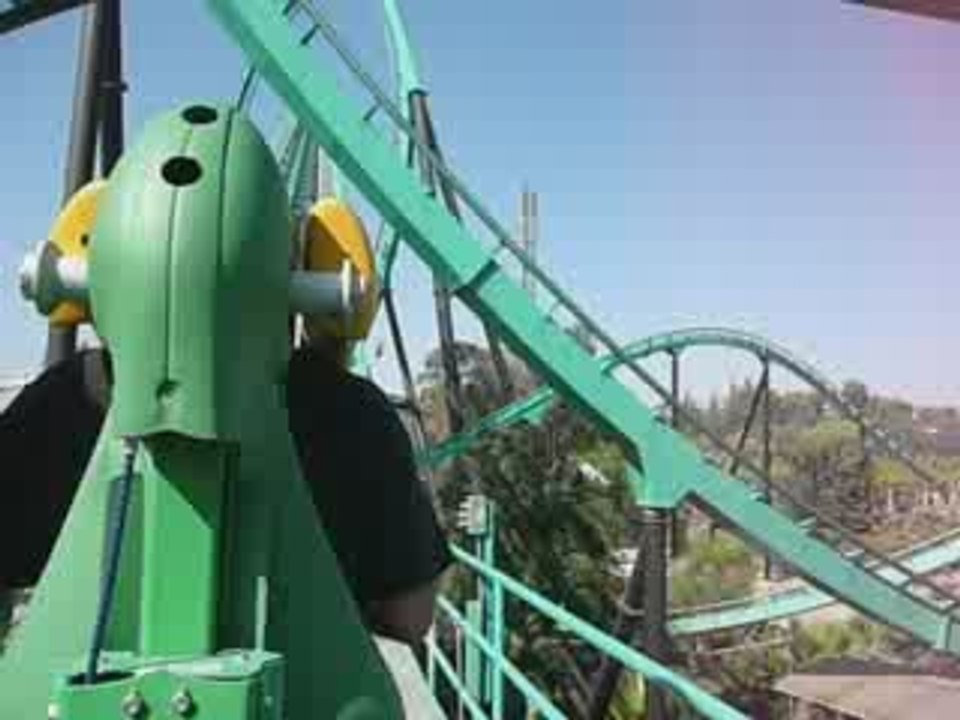 Grand Huit The Riddler's Revenge à Six Flags Magic Mountains