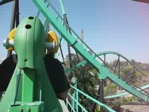Grand Huit The Riddler's Revenge à Six Flags Magic Mountains
