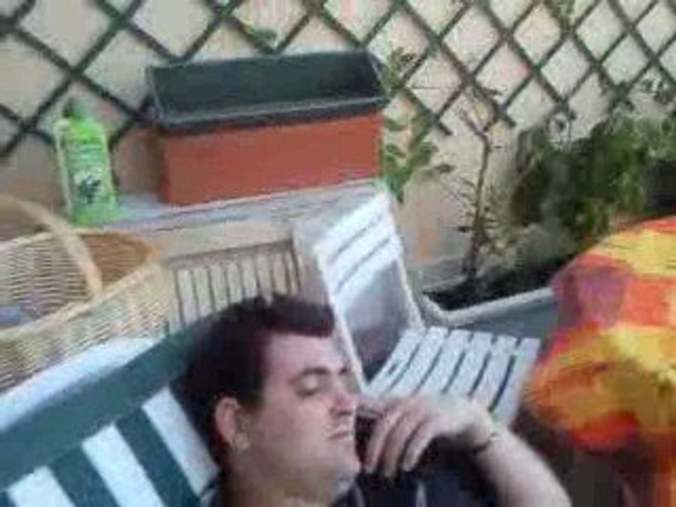 Tyna et l'eau... lol