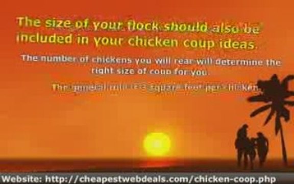Chicken Coop Ideas - Learning What Size is the Right One For