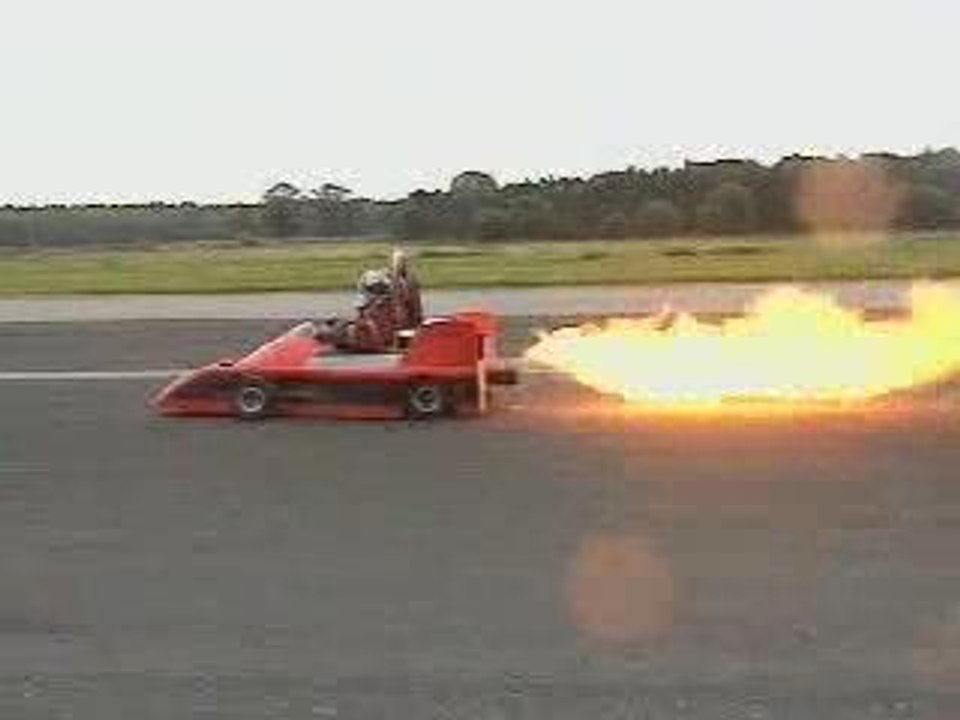 SuperKart avec un Moteur De Jet