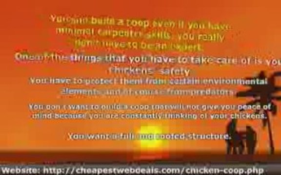 Build Easy Chicken Coops Plans For Beginners