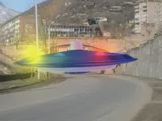 Летающая тарелка в капане