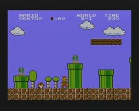 video retro part1 sur la saga super mario bros