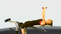 Dumbbell Flyes - Womens exercise videos from Maximuscle