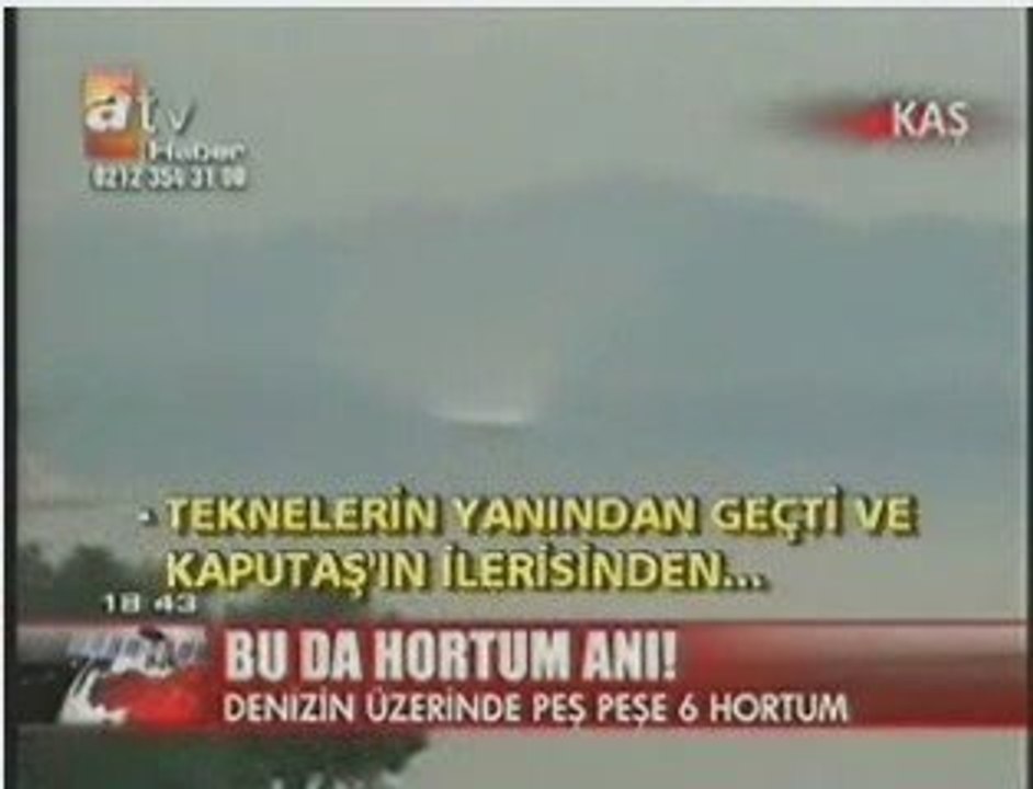 Kalkan ve Kaş'ta Hortum Atv Ana Haber