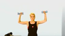 Shoulder Press - Womens exercise videos from Maximuscle