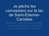 Pneuboat Mélaure009: Pêche des carnassiers.