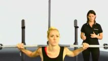 Squats - Womens exercise training videos from Maximuscle