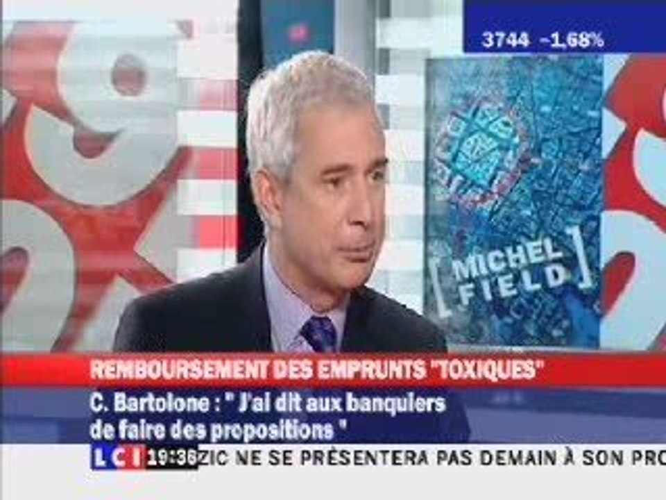 Claude Bartolone le 26/10/2009