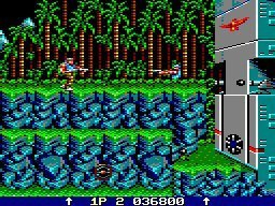 Test de Gryzor ( Amstrad cpc 6128 plus )