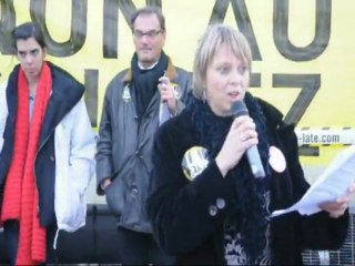 1500 manifestants contre le charbon à Cherbourg